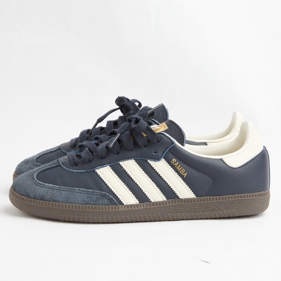 Adidas Samba OG Navy/Cream Men’s 8 - Picture 9 of 11